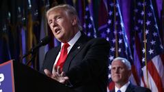 Donald Trump pronuncia su primer discurso como Presidente de USA