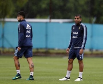 La albiceleste quiere sumar tres puntos ante Colombia el martes en San Juan y así sacudirse del mal momento tras la derrota 3-0 contra Brasil por las Eliminatorias.