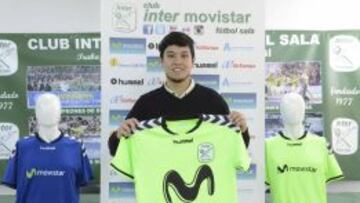 Daniel, en su presentación con el Inter.