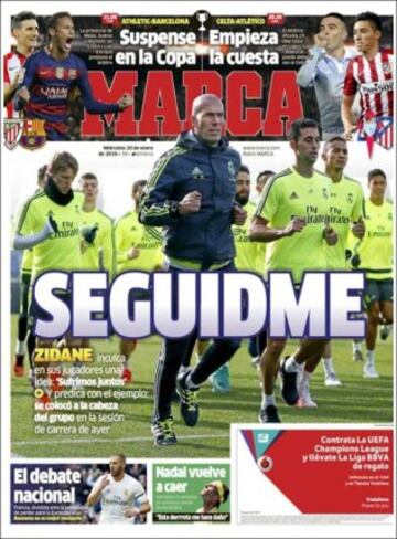 Portadas de la prensa mundial