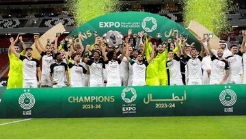 Matheus Uribe, campeón en Qatar con Al Sadd.