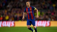 Andr&eacute;s Iniesta no tiene claro si renovar&aacute; con el Barcelona a final de temporada.