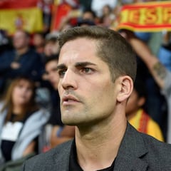 Robert Moreno, espectador de lujo en el palco de Mestalla