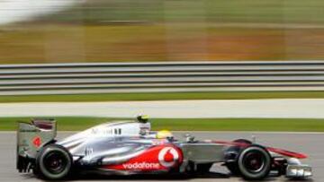 Hamilton fue el mejor en las dos primeras sesiones de los libres.