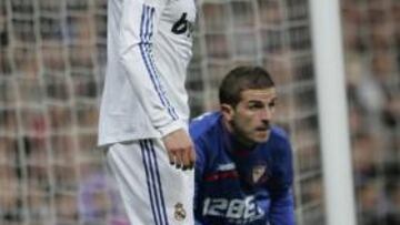 <b>CABIZBAJO. </b>Cristiano se fue por cuarta vez consecutiva sin marcar.