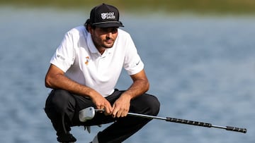 El español Eugenio Chacarra durante el Open de China.