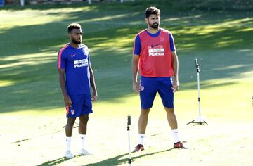 Lemar y Diego Costa. 