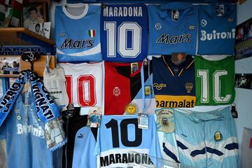 El museo de Maradona en Quartieri Spagnoli