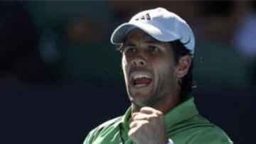 REACCIÓN SIN PREMIO. Fernando Verdasco no pudo culminar su remontada y acabó perdiente el encuentro en el definitivo quinto set.