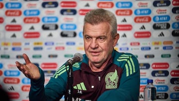 Javier Aguirre head coach during the Mexican National Team (Mexico) Press conference prior to the friendly preparation match against Canada, at AT-T Stadium, on September 09, 2024, Arlington, Texas, United States.