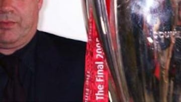 <B>YA LA TIENE.</B> Ancelotti puede presumir de haberg ganado la Liga de Campeones como jugador y entrenador.