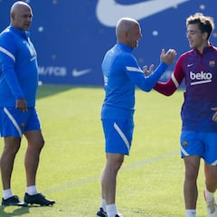 Xavi, resignado: sólo recupera seguro para el derbi a Eric y Nico