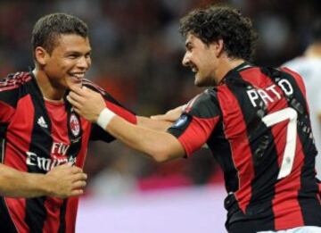 Con Thiago Silva fueron muchas veces la pareja central del Milan, un equipo lleno de categoria