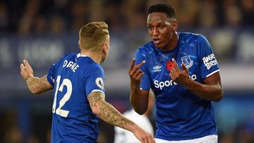 Con Yerry Mina, Everton vuelve al triunfo en Premier League