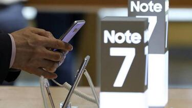 Samsung bloquea la conexión de los Galaxy Note 7 en circulación