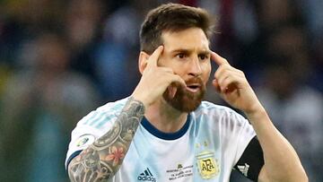 during the game Argentina vs Paraguay, corresponding to Group B of the CONMEBOL Copa América Brasil 2019, at the Mineirao Stadium in Belo Horizonte, on June 19, 2019.
<br><br>
durante el partido Argentina vs Paraguay , Correspondiente al Grupo B de la CONMEBOL Copa América Brasil 2019, en el Estadio Mineirao, Belo Horizonteo, el 19 de junio de 2019.