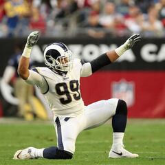 A Aaron Donald no le sabe igual la NFL sin los aficionados