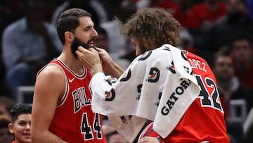 Nikola Mirotic y Robin Lopez podr&iacute;an abandonar Chicago en las pr&oacute;ximas semanas.