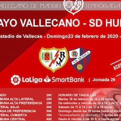 El Rayo lanza una promoción con entradas a 10€ ante el Huesca