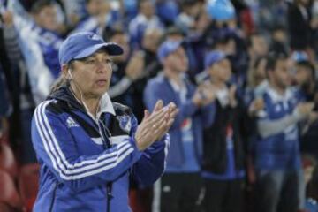 La hincha de Millonarios llenó el Campín para ver a su equipo ante Cúcuta Deportivo.