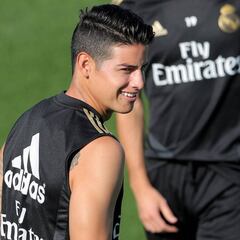 ¿Cuándo volvería James de su lesión?