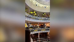 La ingeniosa protesta de hinchas suecos por no poder asistir a los estadios