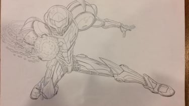 Aparecen los bocetos de un cómic cancelado de Metroid