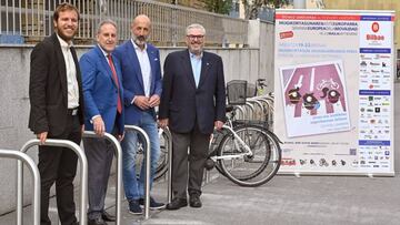 Elizegi con Alfonso Gil y Ercoreca.