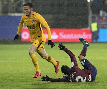 Saúl Ñíguez and Orellana.