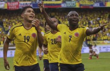 Teófilo Gutiérrez es fundamental con la Selección Colombia y con River Plate. El barranquillero ha pasado por Junior, Trabzonspor, Racing, Lanús y Cruz Azul.