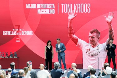 Toni Kroos, premio Mejor Deportista Masculino de 2023. 