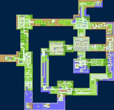 The original map for Pokémon Gold and Silver covered all of Japan and was huge