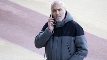 Mario Husillos, en el estadio Ciudad de M&aacute;laga.