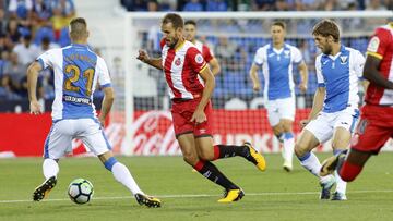 Leganés 0-0 Girona. Empate sin goles entre dos equipos que suman un partido más sin ver puerta. Hubo ocasiones pero ninguno de los dos logró el gol.