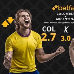 Colombia vs. Argentina: horario, TV, pronósticos, estadísticas y clasificación