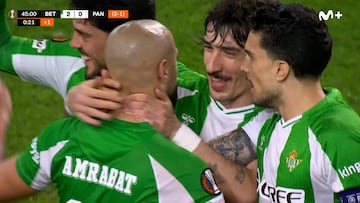 Amrabat hace el mejor gol de los octavos: alucinen con el obús que puso en pie a toda la Cartuja