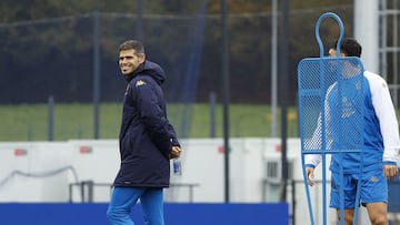 Antonio Hidalgo analizó el partido ante el Castellón.