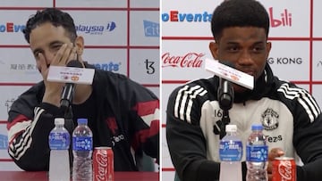 Es el morbo de los morbos en Inglaterra y ha eclosionado: vean la reacción de Amorim a la pregunta sobre Garnacho