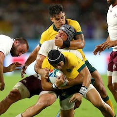 Australia, a por Inglaterra tras salvar el muro georgiano