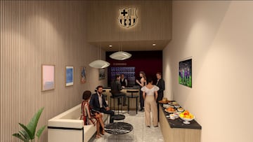 Imagen de los futuros palcos VIP