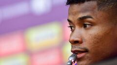 Wilmar Barrios habl&oacute; en rueda de prensa sobre su recuperaci&oacute;n de su fatiga muscular y su regreso a las pr&aacute;cticas con la Selecci&oacute;n Colombia 