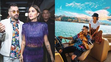 Mike Bahía y Greeicy Rendón