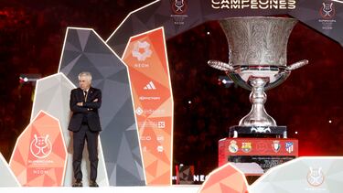 Ancelotti, entrenador del Real Madrid.