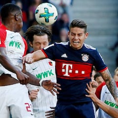 ¿Cómo le fue a James en los partidos en que sumó títulos?