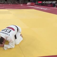 La pesadilla de Niko: de soñar con el oro al KO a falta de 1"