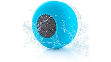 Lleva tu música al baño con el altavoz Bluetooth para la ducha mejor valorado en Amazon
