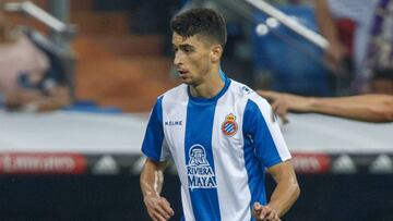 Marc Roca con el Espanyol. 