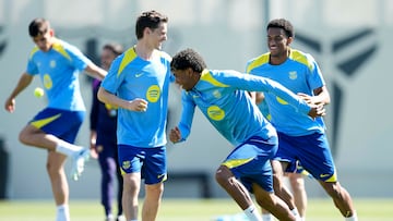 A total of 29 players were at risk of suspension coming into the first legs, with several in the Camp Nou clash.