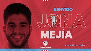 Jona Mejía, nuevo fichaje del Lugo.
