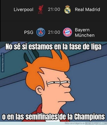 Los mejores memes de la cuarta jornada de Champions
